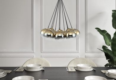 Tech Lighting 10 Light Cluster Pendant