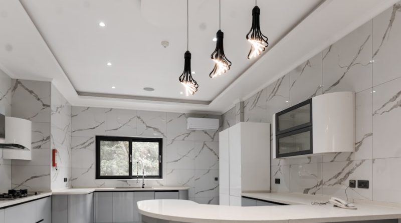 Photo Elegant chandelier