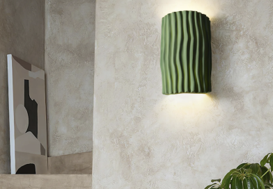 Add a Pop of Color with Resin Enamel Wall Lamp
