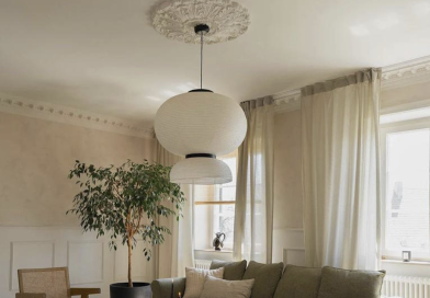 Exquisite Folded Rice Paper Lantern Ceiling Lamps