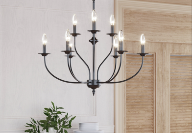 Enhance Your Space with a Tiered Candle-Style Chandelier