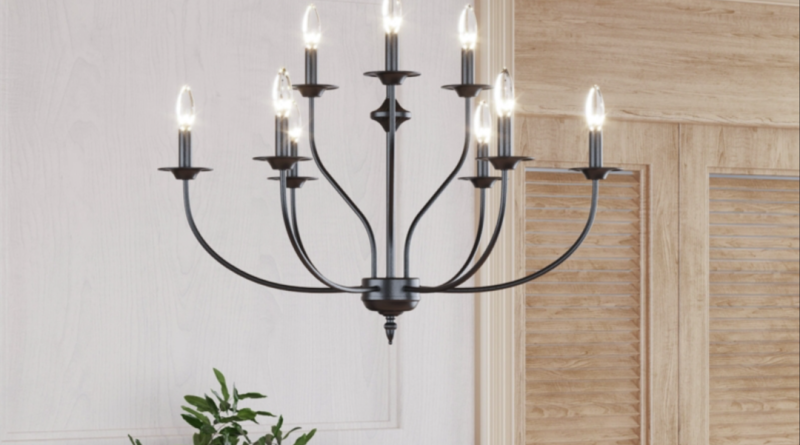 Enhance Your Space with a Tiered Candle-Style Chandelier
