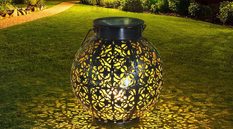 Illuminate Your Outdoor Space with Waterproof Hollow Lantern LED Lights