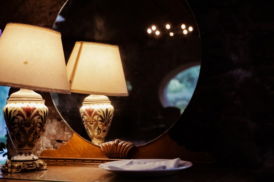 Photo table lamp