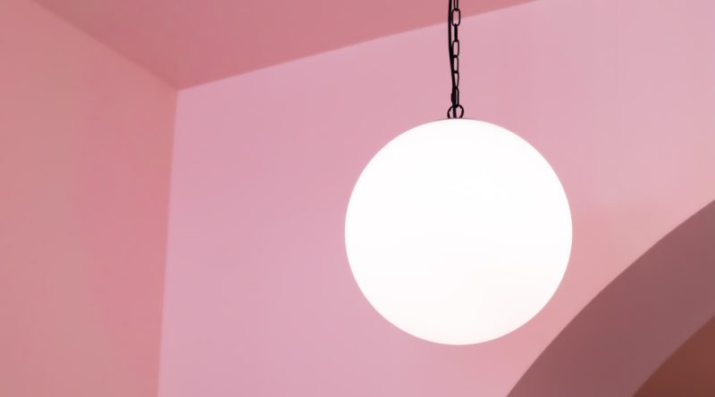 Photo acrylic ceiling lamp