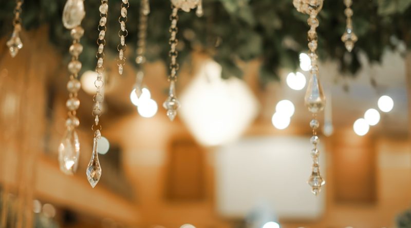 Photo Pleated Skirt Chandelier