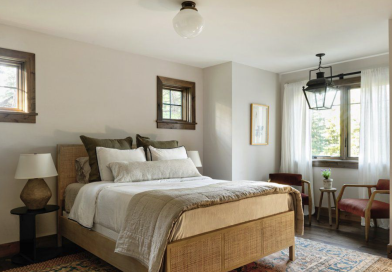 Creating a Cozy Atmosphere with a Soft Amber Bedroom Ceiling Light