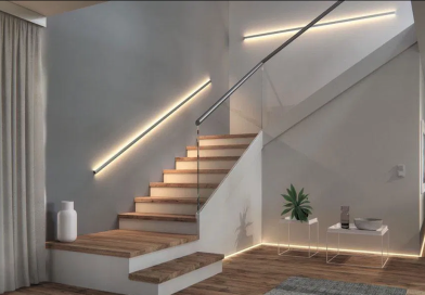 Enhance Hallways with Modern LED Ceiling Lights